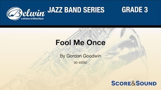 Fool Me Once by Gordon Goodwin - Score & Sound chords