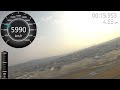 【爆速】伊丹－羽田を時速20,000kmで飛んでみた [Simulation] Flight at 20,000km/h from Osaka to Tokyo, Time-lapse