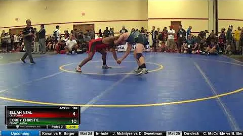 Junior 160 Elijah Neal California Vs Corey Christi...