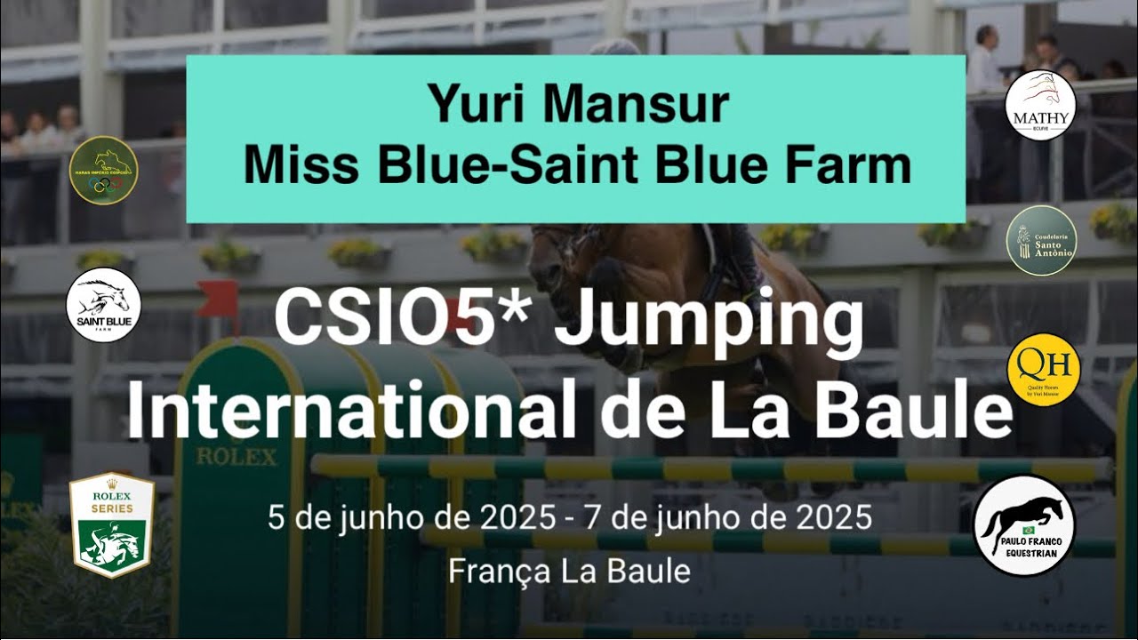 Yuri Mansur - Miss Blue-Saint Blue Farm (07/06/2025)