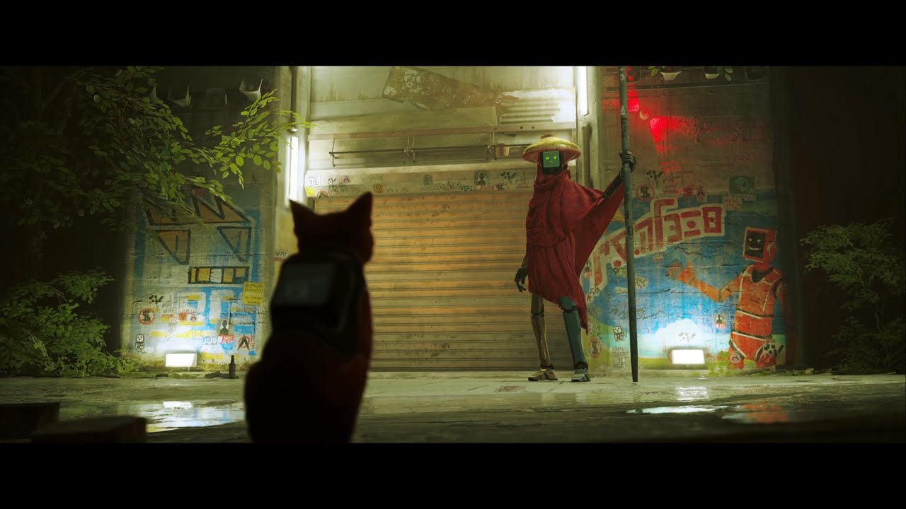 Играем в Stray на PS5/выпуск второй🐾