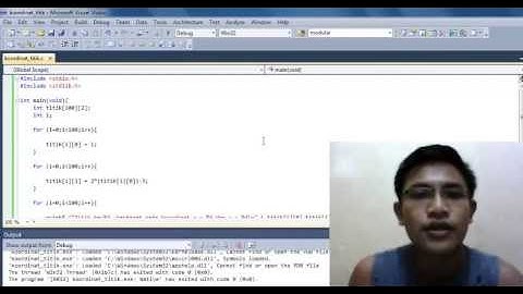Program Koordinat Titik dengan Array 2 Dimensi Pada Bahasa C