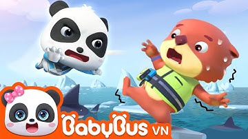 Giải cứu thợ sửa chữa rái cá | Biệt đội siêu cứu hộ | Hoạt hình thiếu nhi vui nhộn | BabyBus