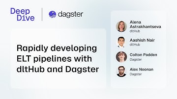 Deep Dive - Snel ELT-pijplijnen ontwikkelen met dltHub en Dagster