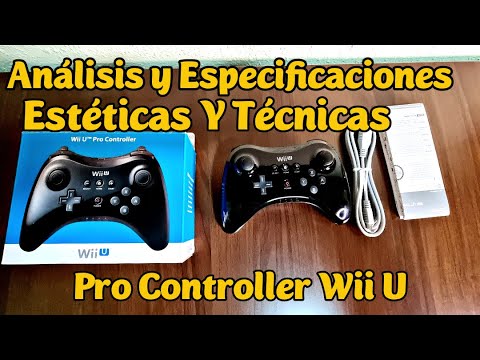 Análisis Y Especificaciones Estéticas Y Técnicas Pro Controller WII U # ...