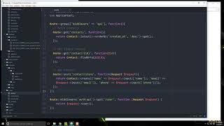 Laravel PHP Framework Tutorial   Full Course for Beginners   Project 2   Backend API Routes   03