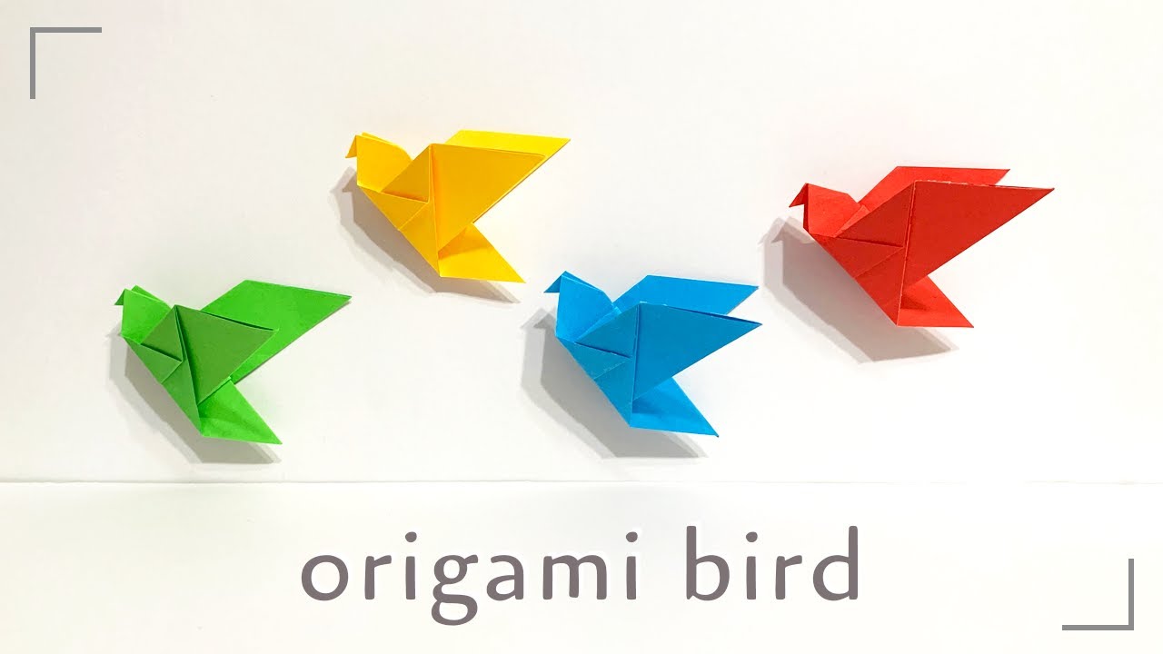 EASY ORIGAMI BIRD | Childhood Classics S5E1 | Bird Series