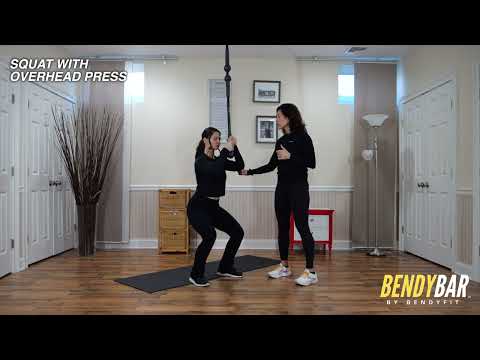 Ep. 10, Squat with Overhead Press, video thumbnail