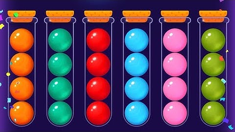 Ball game level 1682- 1714 | Ball Sort puzzle