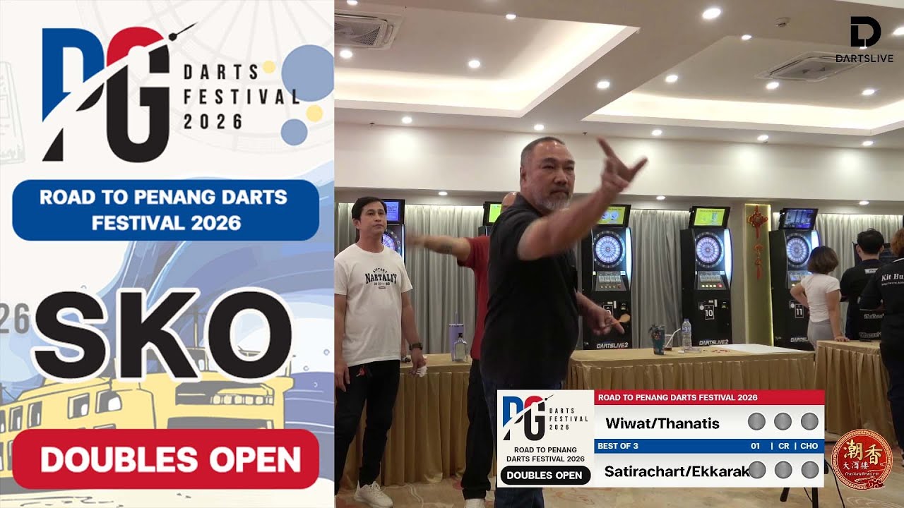 Road to Penang Festival 2026 | Doubles Open | Wiwat/Thanatis vs Satirachart/Ekkarak