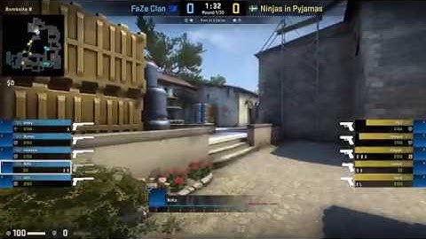 CS:GO POV Demo FaZe NiKo (27/18) vs NiP (de_inferno)