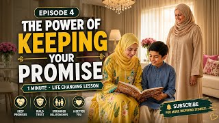 The Power of Keeping Your Promise😊 | 1 Minute Moral Story | Hijabi Art AI
