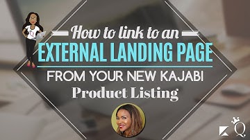 How to link to an external landing page from your new Kajabi Product listing