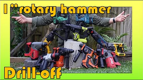 Best 1-Inch Rotary Hammer? (Bosch, DeWalt, Milwaukee, Makita, Metabo, AEG/Rigid, Ramset, Ryobi)