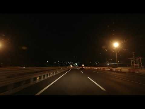 ASMR Highway Driving at Night (No Talking, No Music) - Busan to Seoul, Korea