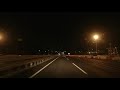 Asmr highway driving at night no talking no music  busan to seoul korea