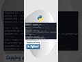 28 Python Theory - Copying an Array in Python