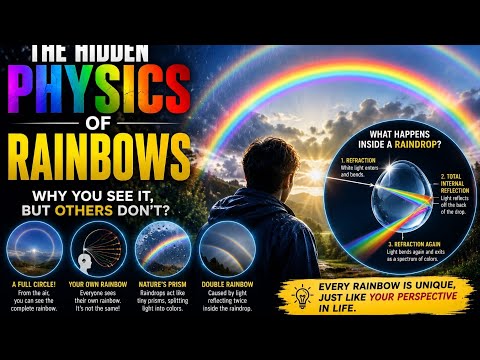 The Secret Physics of Rainbows: Why Your Rainbow is an Illusion 🧠🌈