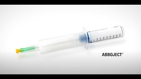 How to use the ABBOJECT® Syringe