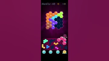 Block! Hexa Puzzle~Variety A block 3 to 10 levels~level~60