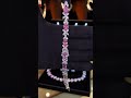 Omnia Muna Pink Bridal Full Set High Quality Simulated Diamonds