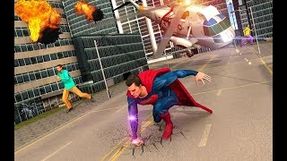 Amazing Flying Superhero City Rescue | Superhero Crime city Battle Fight | Android GamePlay screenshot 3