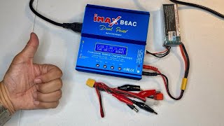 iMAX B6AC LiPo Charger Unboxing & Demo for RC Plane Car