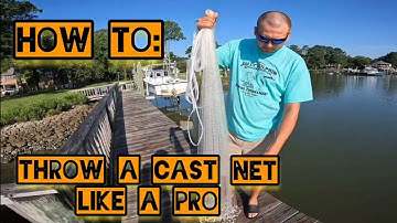 How To : Throw A Cast Net Like A Pro! Quick and Easy Way to Get Perfect Pancake Throws