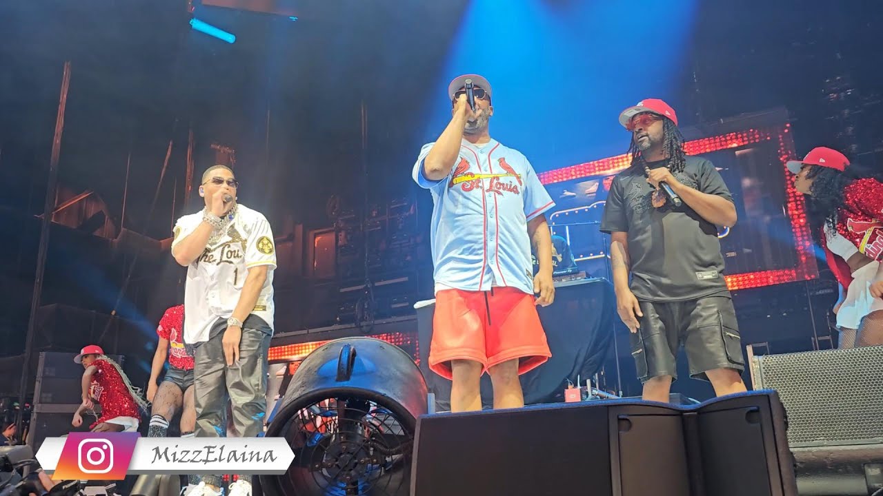 Nelly & St Lunatics Rock the Stage with 'Air Force Ones' at Together ...