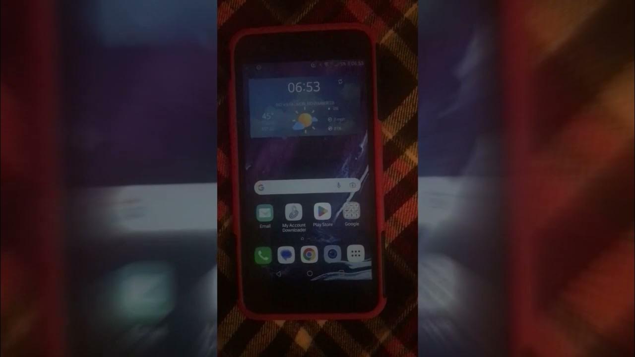 LG Rebel 4 Battery low YouTube