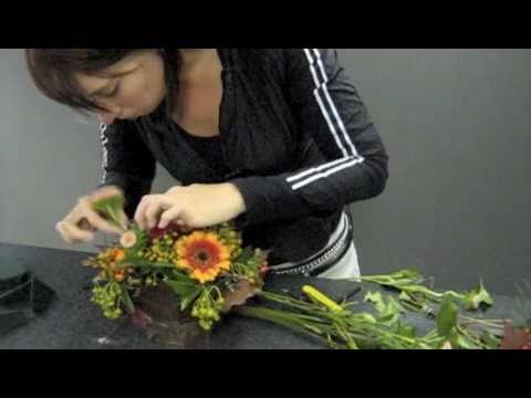 Welkoms workshop. youtube Youtube bloemschikken herfst