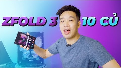 Đánh giá z fold 3