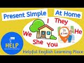 Present Simple Activities at Home Quiz