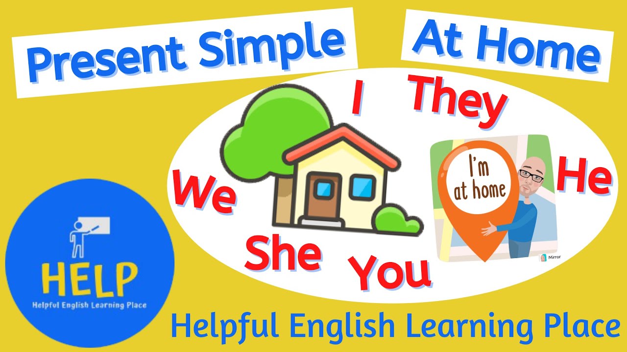 ESL Verbs at Home - Present Simple: I / You / We / They do, He / She does