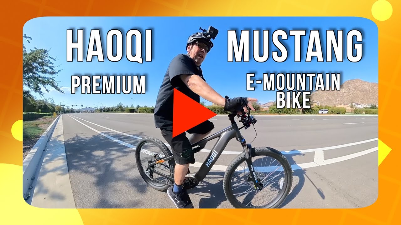 HAOQI ebike Background playback button