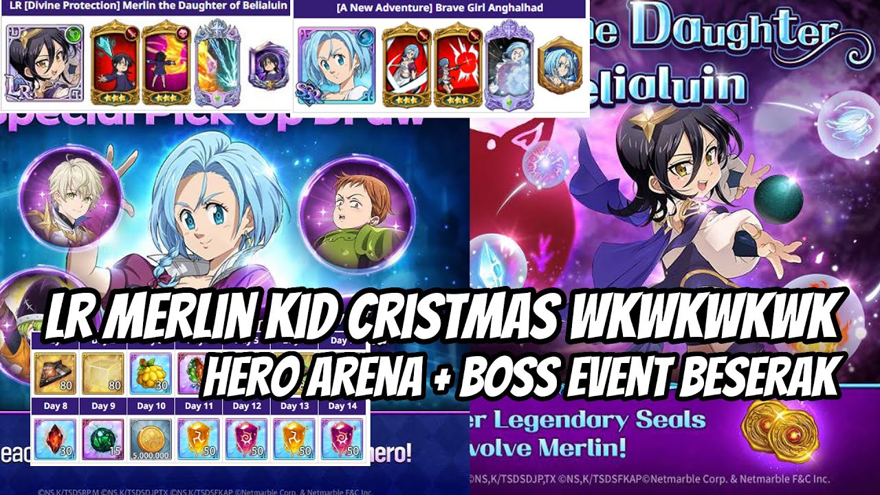 Ternyata UwU Benar !! LR Merlin Kid + New Hero Broken !!! BANSOS ...
