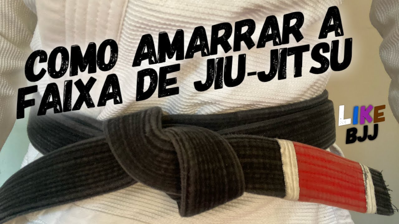 COMO AMARRAR A FAIXA DE JIU JITSU - 3 FORMAS DIFERENTES (2022/2023 ...