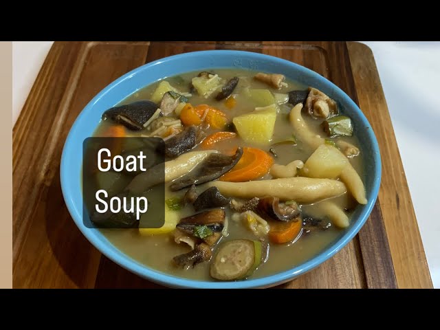 Goat head soup | Manish Wata | How To Cook Jamaican Goat head and