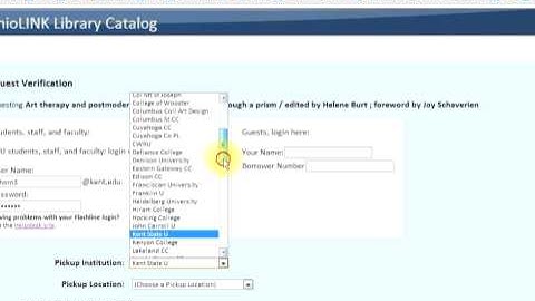 How to Order Books through OhioLINK