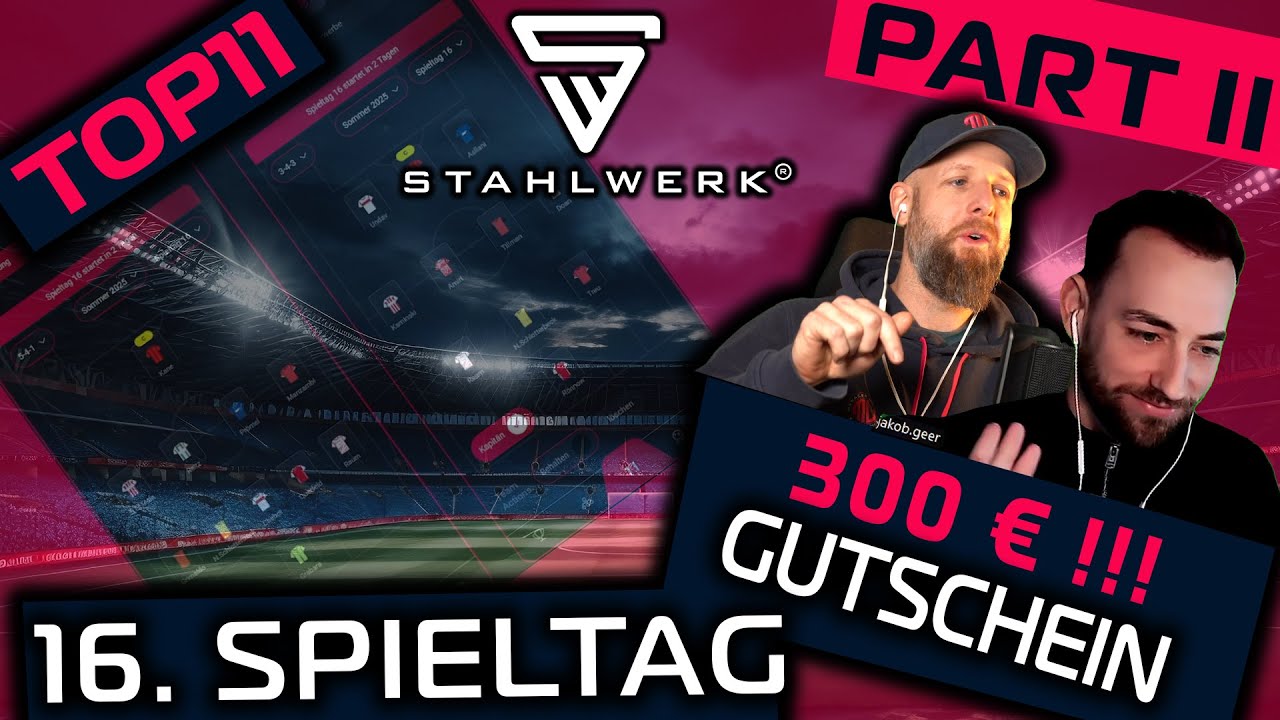 16. Spieltag Fußball Bundesliga - Top11 - Warm Up II 