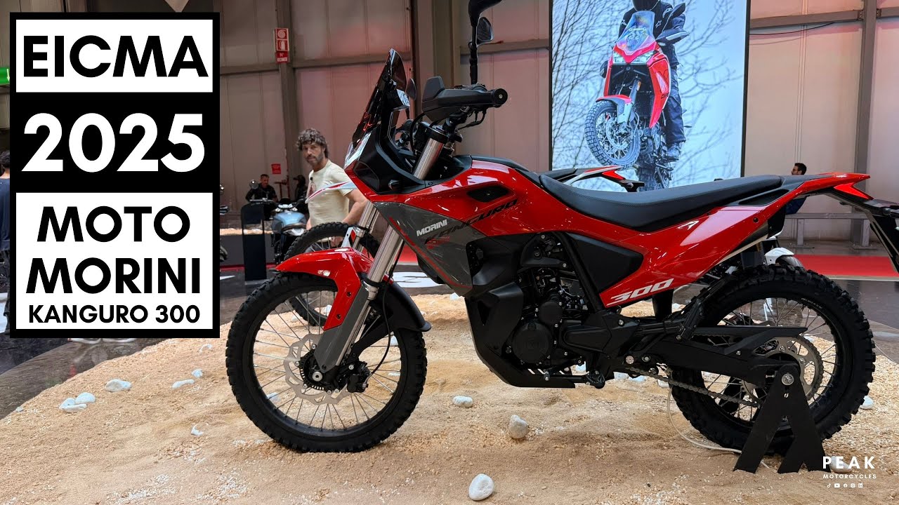 EICMA 2025: Мото Морини Кангуро 300