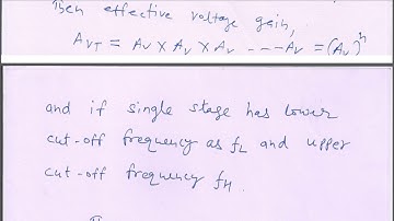 EL301 effect of cascading on gain and bandwidth  MK SONI GPC SAWAIMADHOPUR