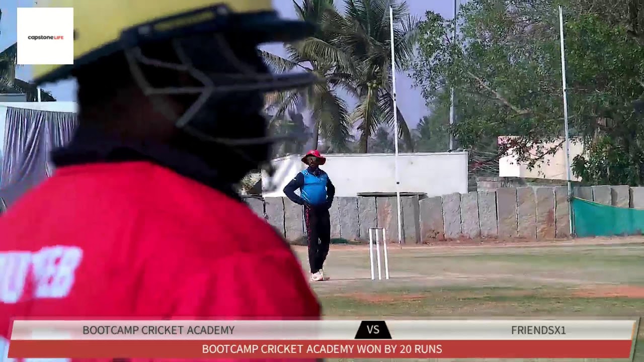 Bootcamp Cricket Academy vs FriendsX1 | The Smash League Ed. 1(League Matches) | Live - Bengaluru (B