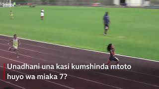 ‘Blaze’ Je huyu ndiye mtoto mwenye kasi kubwa duniani?