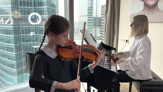 АДЕЛИЯ ЗАГРЕБИНА (2 класс ДШИ) Вивальди - Концерт Соль мажор #скрипка #violin