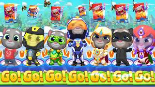 Talking Tom Hero Dash ~ Unlock All Outfits Tom Hero + Bosses Fight All Level screenshot 5