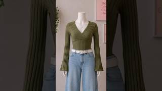 Meesho Best Cute Tops Under Budget 🌸🖇️#shorts #top #meesho #ootd#fashion #youtubeshorts #viral.