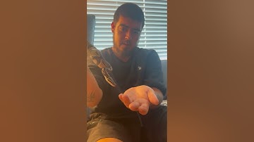 I was told this snake had neurological and anger issues in the past.Me and my wife cured him #snake