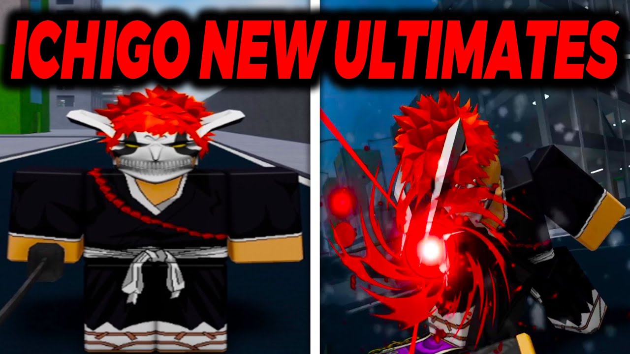 Ichigo New Ultimate Moves Showcase In Roblox Realm Rampage - YouTube