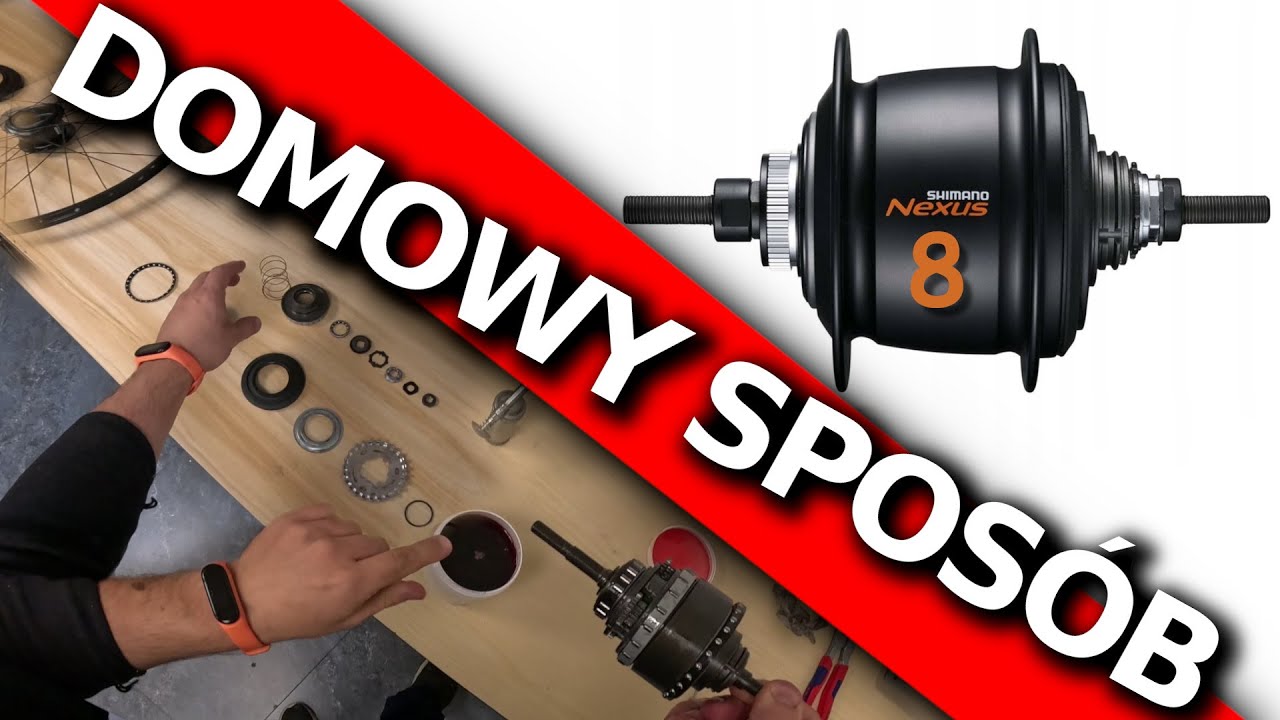 Pełny serwis piasty wielobiegowej Nexus 8 | SG-C6001/SG-C6011